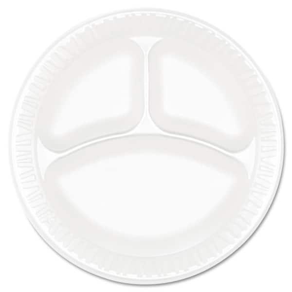 Great Value Everyday Disposable Foam Plates, 9 in, 50 ct 