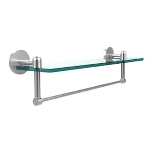 Allied Brass SQ-20-SCH Shower Squeegee with Smooth Handle Satin Chrome