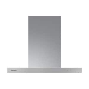 30" BESPOKE Smart Wall Mount Hood in Clean Grey
