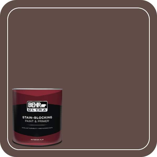 BEHR ULTRA 1 qt. #730B-7 English Manor Flat Exterior Paint & Primer