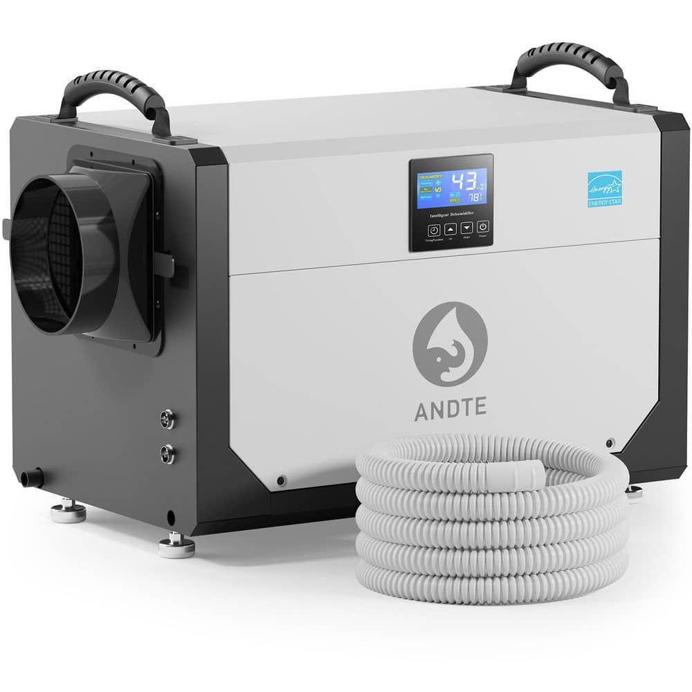 145 pt. 6.000 sq. ft. Bucketless Energy Star Commercial Dehumidifier in. White with Auto Defrost for Basement price history on PriceWatchPro
