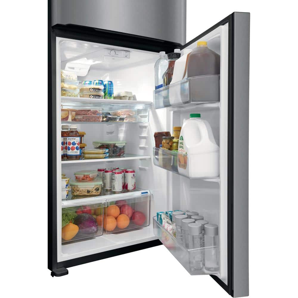 Frigidaire 20 Cu. Ft. Stainless Steel Top-Freezer Refrigerator