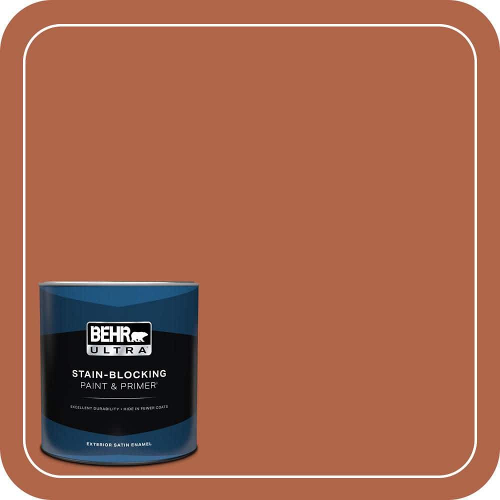 1 qt. #M200-7 Rusty Gate Satin Enamel Exterior Paint & Primer price history on PriceWatchPro