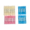 100-Pack Small Butt Connectors - Heat Shrink Wire Terminals For 24-20 AWG