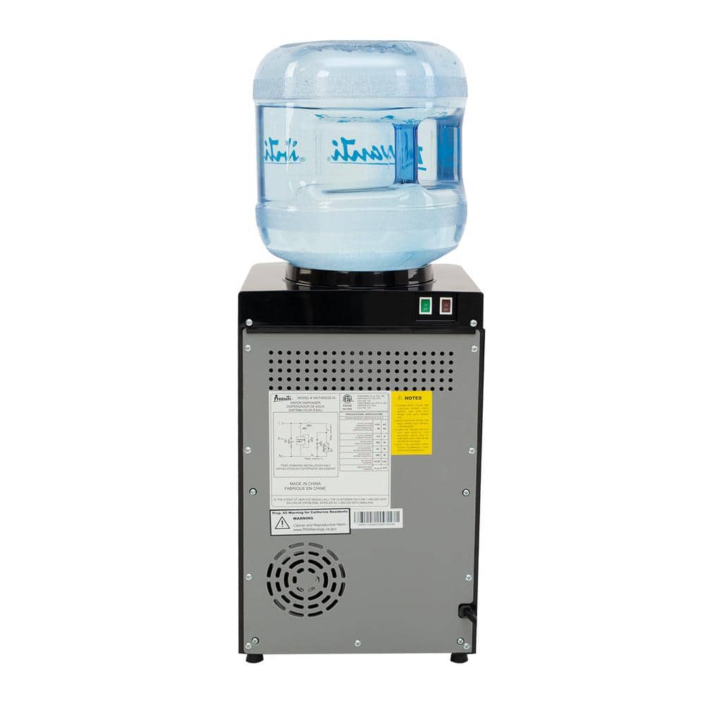 Compact Stainless Steel Dual Tap Countertop Water Dispenser