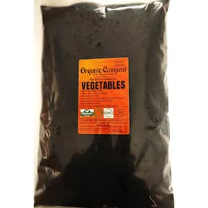 Organic Soil Amendment Worm Casting Compost Plus Mycorrhizae Formulated for Vegetables Concentrated 8 lbs. Makes 32 lbs.