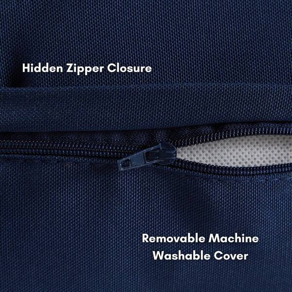 Happy Hounds Casey Large Rectangle Indoor/Outdoor Navy Dog Bed