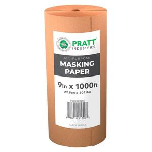 12Pack of 6 inch x 180' Trimaco GP6 Brown Trimaco General Purpose Masking Paper, Size: 6 x 180 ft