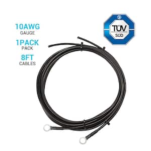 8 ft. 10 AWG Charge Controller and Battery Connector Tray Cables