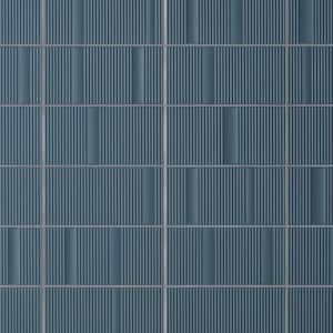 Flyer Blue 7.87 in. x 15.74 in. Matte Ceramic Wall Tile (10.32 sq. ft./Case)