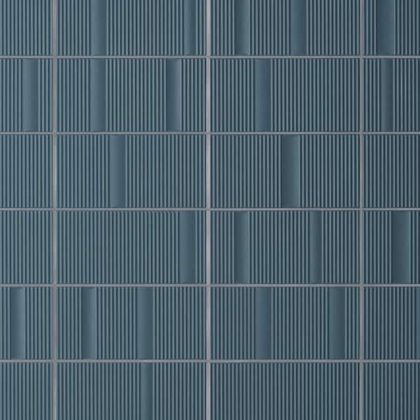 Ivy Hill Tile Flyer Blue 7.87 in. x 15.74 in. Matte Ceramic Wall Tile (10.32 sq. ft./Case)