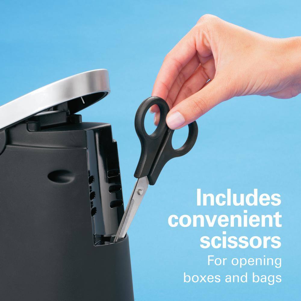 Hamilton Beach Black and Chrome Smooth Touch Electric Can Opener