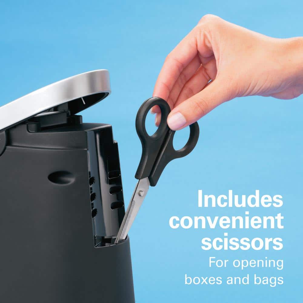 Hamilton Beach Black and Chrome Smooth Touch Electric Can Opener