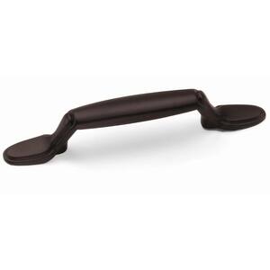 Richmond 3 in. Oil Rubbed Bronze Zinc Drawer Center-to-Center Pull