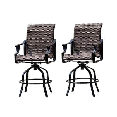 Wicker - Outdoor Bar Stools - Outdoor Bar Furniture - The Home Depot