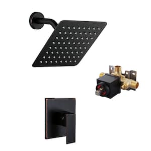 Single Handle 1-Spray Patterns Shower Faucet 1.8 GPM with Adjustable Heads Pressure Balance in. Oil Rubbed Bronze