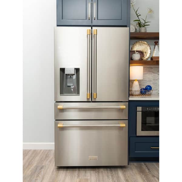 36 in., 21.6 cu. ft., Stainless Steel Counter Depth French Door Refrigerator