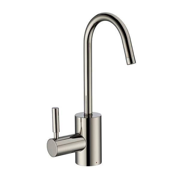 Whitehaus Collection Single-Handle Instant Hot Water Dispenser in Polished Nickel