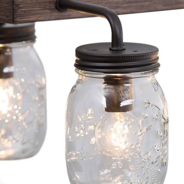 12 oz. Smooth Mason Jars with Bronze Lids - Nature's Garden Candles