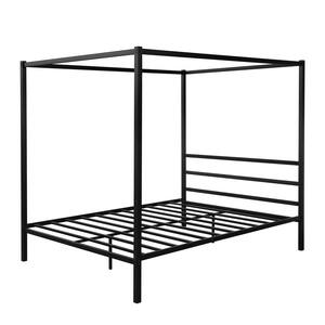DHP Modern Metal Framed Industrial Canopy Bed Frame Queen Grey for sale online 