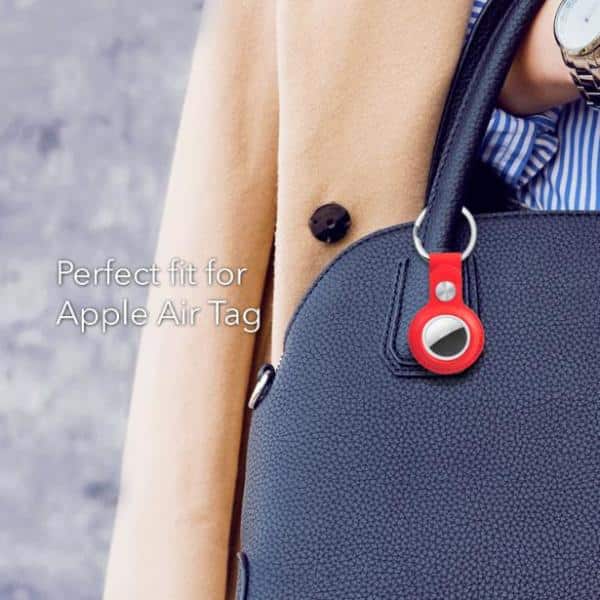  Eusty Air Tag Keychain for Apple Airtags Holder, 4