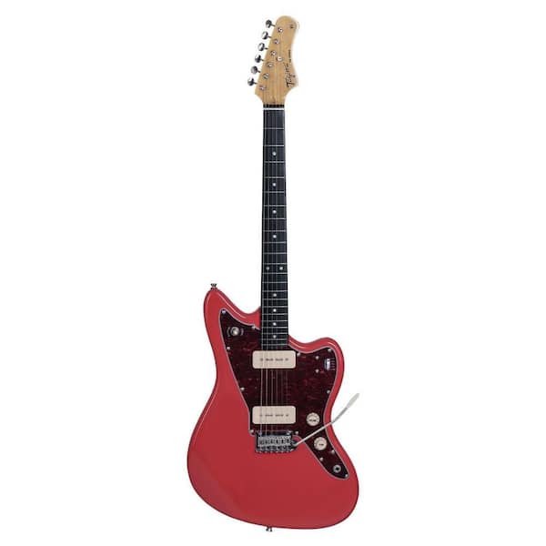 TW 61 FR-DF/TT Fiesta Red Finish Electric Guitar