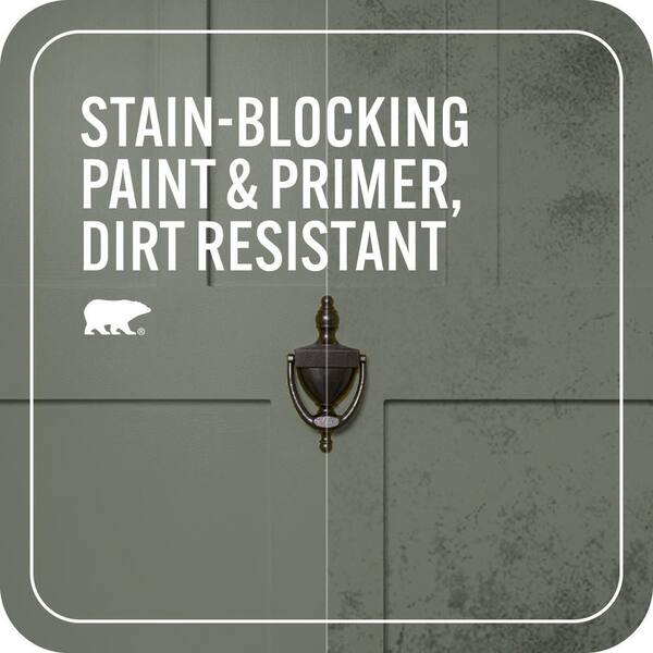 BEHR ULTRA - 1 gal. #BXC-72 Evergreen Trail Satin Enamel Exterior Paint & Primer