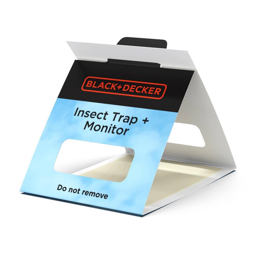 BLACK+DECKER Mouse Traps Indoor for Home Rat Trap Heavy Duty-Sticky Snake  Trap-12 Pre-Baited Glue Traps for Rodents, Insects, Spiders