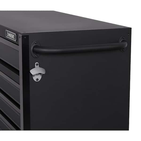 Husky Heavy-Duty 52 in. 9-Drawer Matte Black Rolling Tool Cabinet