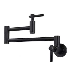 Wall Mounted Pot Filler Faucet in Oil Rubbed Bronze
