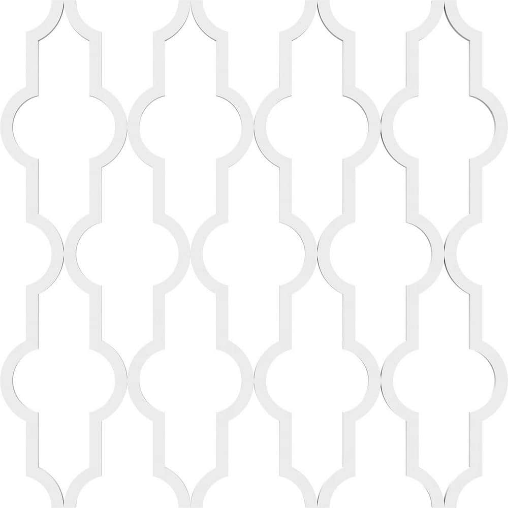 Medium Gray PVC Decorative Fretwork Wall Panels
