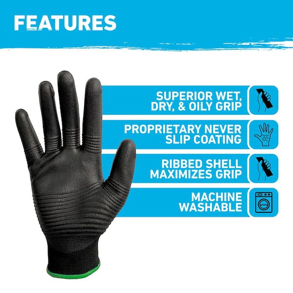 GORILLA GRIP Small TRAX Extreme Grip Work Gloves 25485-054 - The