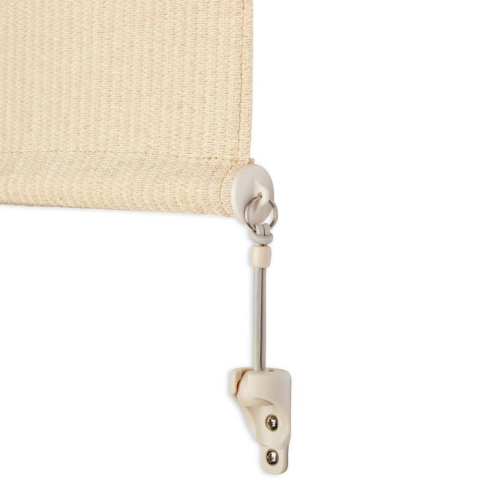 Sesame Light Filtering Cordless Outdoor Roller Shade 96" x 72"