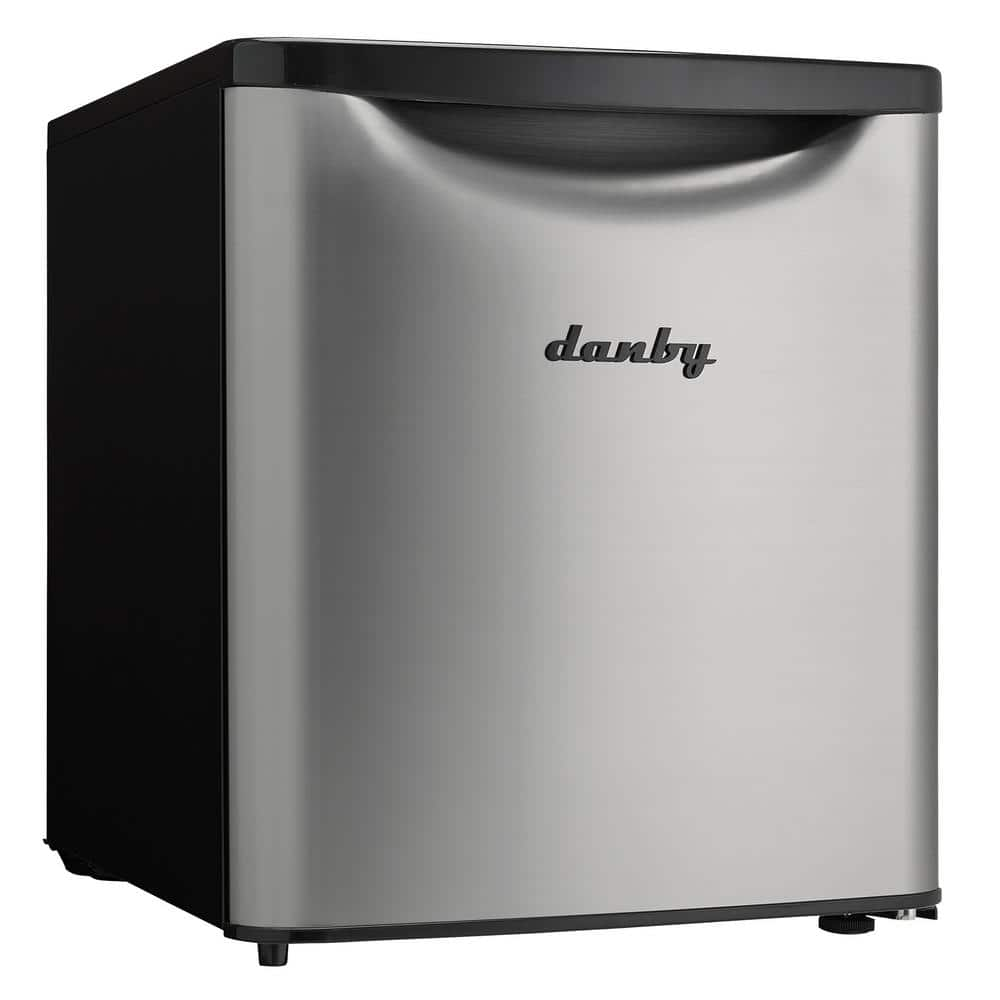 Danby 1.73 cu. ft. Mini Fridge in Spotless Steel DAR017A3BSLDB - The ...