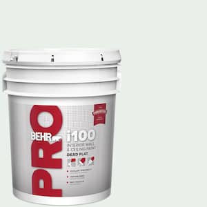 5 gal. #PPL-36 Cool Reflection Dead Flat Interior Paint