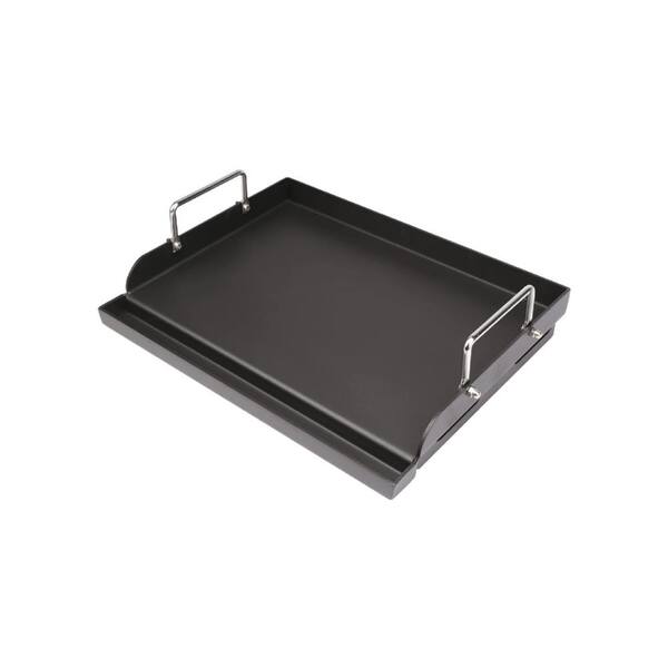 Pre-Seasoned Iron Black Grill Griddle for Easier Cleanup