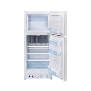 Off-Grid 23.8 in. 6 cu. ft. Propane Top Freezer Refrigerator in White