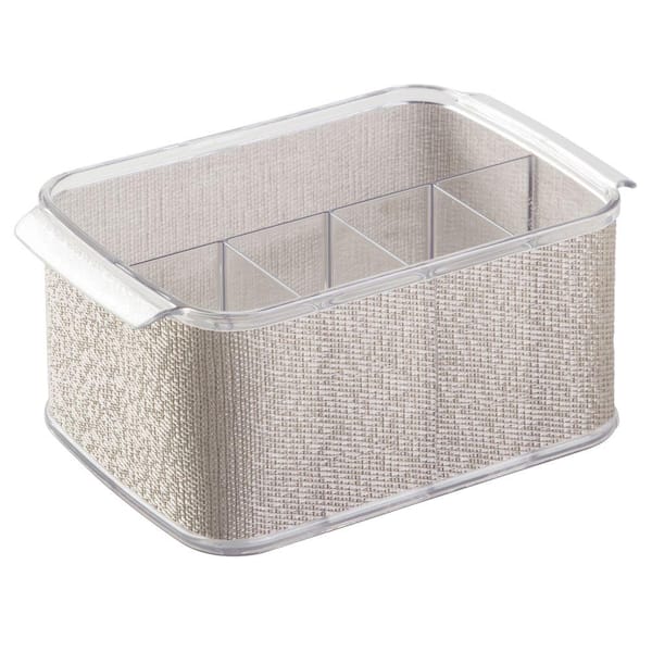 interDesign Twillo 5-Compartment Metallico Cutlery Caddy