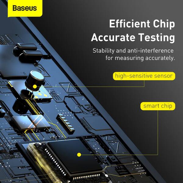 Baseus - Digital Alcohol Tester Black
