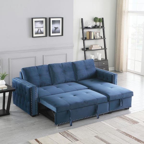 Modern Contemporary Sectional Sofa Bed Baci Living Room