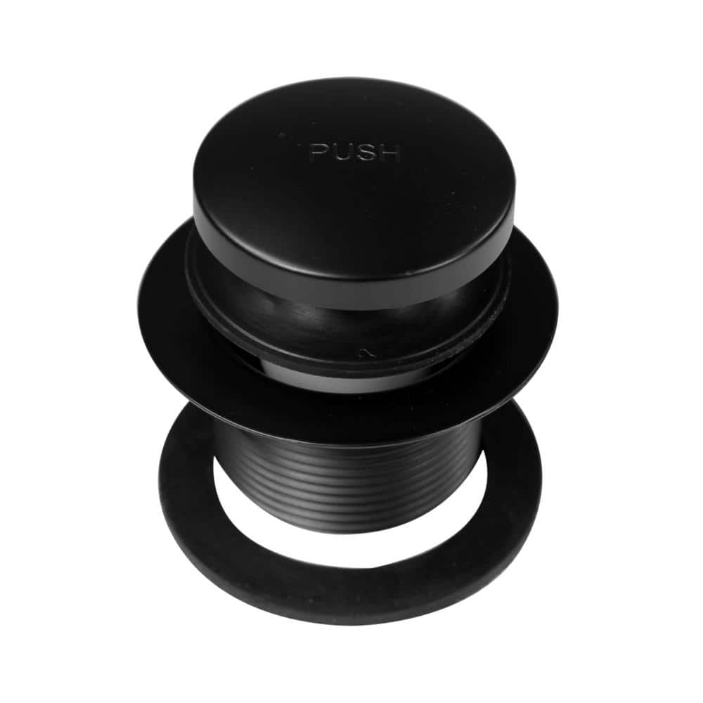 1-1/2 in. NPSM Coarse Thread Tip-Toe Bath Drain in Matte Black price history on PriceWatchPro