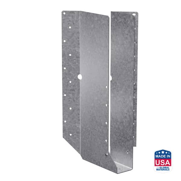Simpson Strong-Tie SUR Galvanized Joist Hanger for 1-3/4 in. x 14 in. Engineered Wood, Skewed Right
