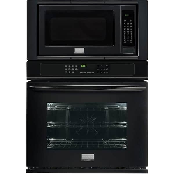 Frigidaire 30 in. Electric Convection Wall Oven with Built-In Microwave in Black