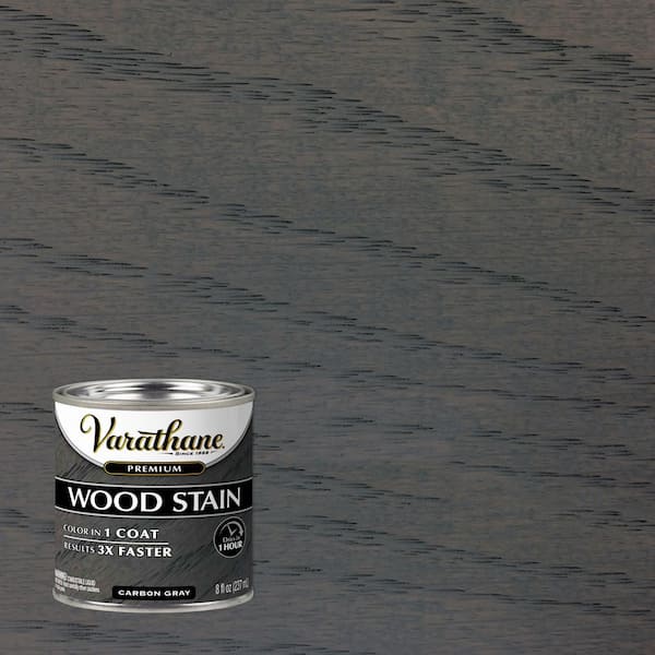 Varathane 8 oz. Carbon Gray Premium Fast Dry Interior Wood Stain