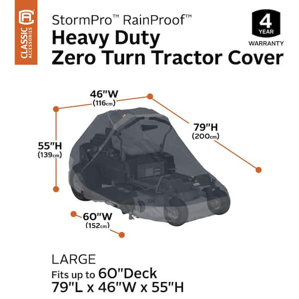 Large zero 2025 turn mower covers