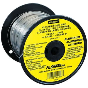 FARMGARD 1/4 Mile 17-Gauge Galvanized Electric Fence Wire 317754A