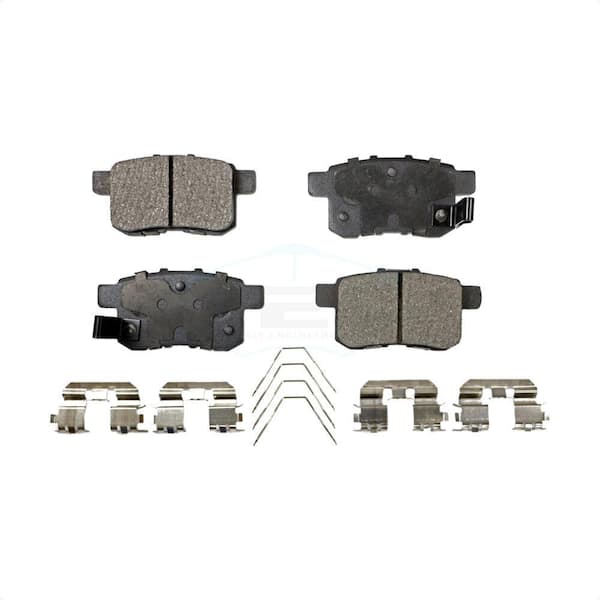 TEC Rear Ceramic Disc Brake Pads For Honda Accord Acura TSX