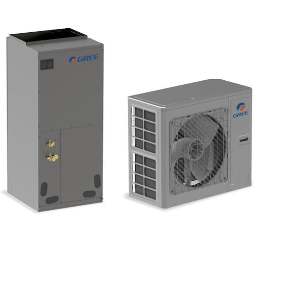 GREE FLEXX 24, 000 BTU 2 Ton Whole House Split System Air Conditioner with Heat Pump 230-Volt