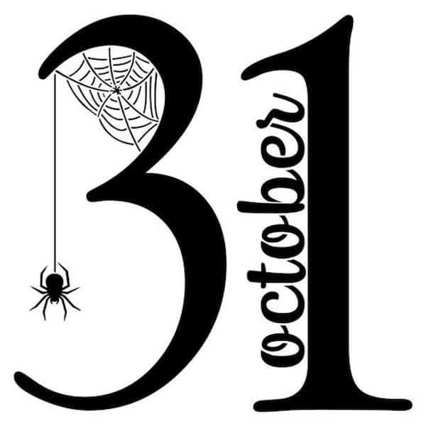 Designer Stencils October 31 st with Halloween Spider Stencil and Free Bonus Stencil