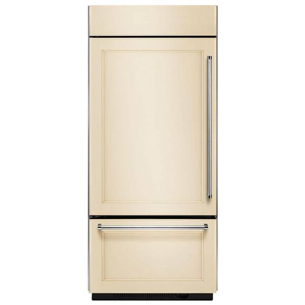 KitchenAid 20.9 cu. ft. Built-In Bottom Freezer Refrigerator in Panel Ready